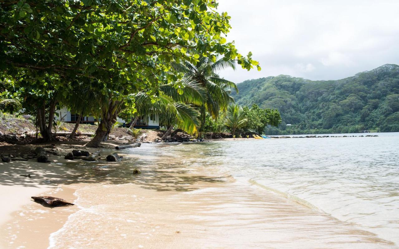 Le Neliza Beach Lodge Raiatea Opoa Eksteriør billede