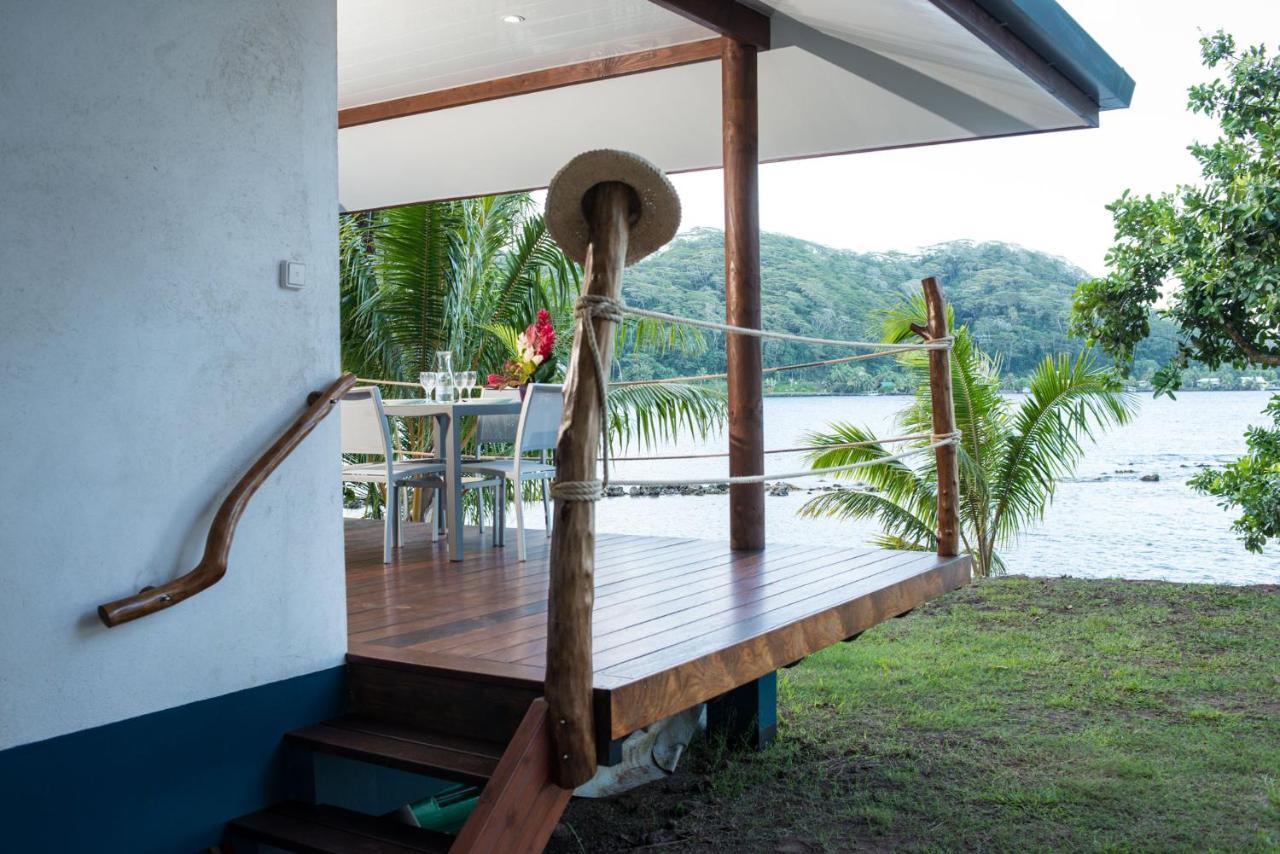 Le Neliza Beach Lodge Raiatea Opoa Eksteriør billede