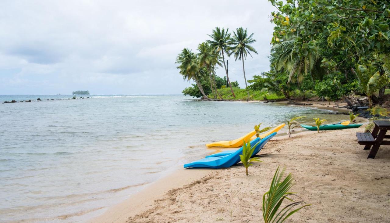 Le Neliza Beach Lodge Raiatea Opoa Eksteriør billede